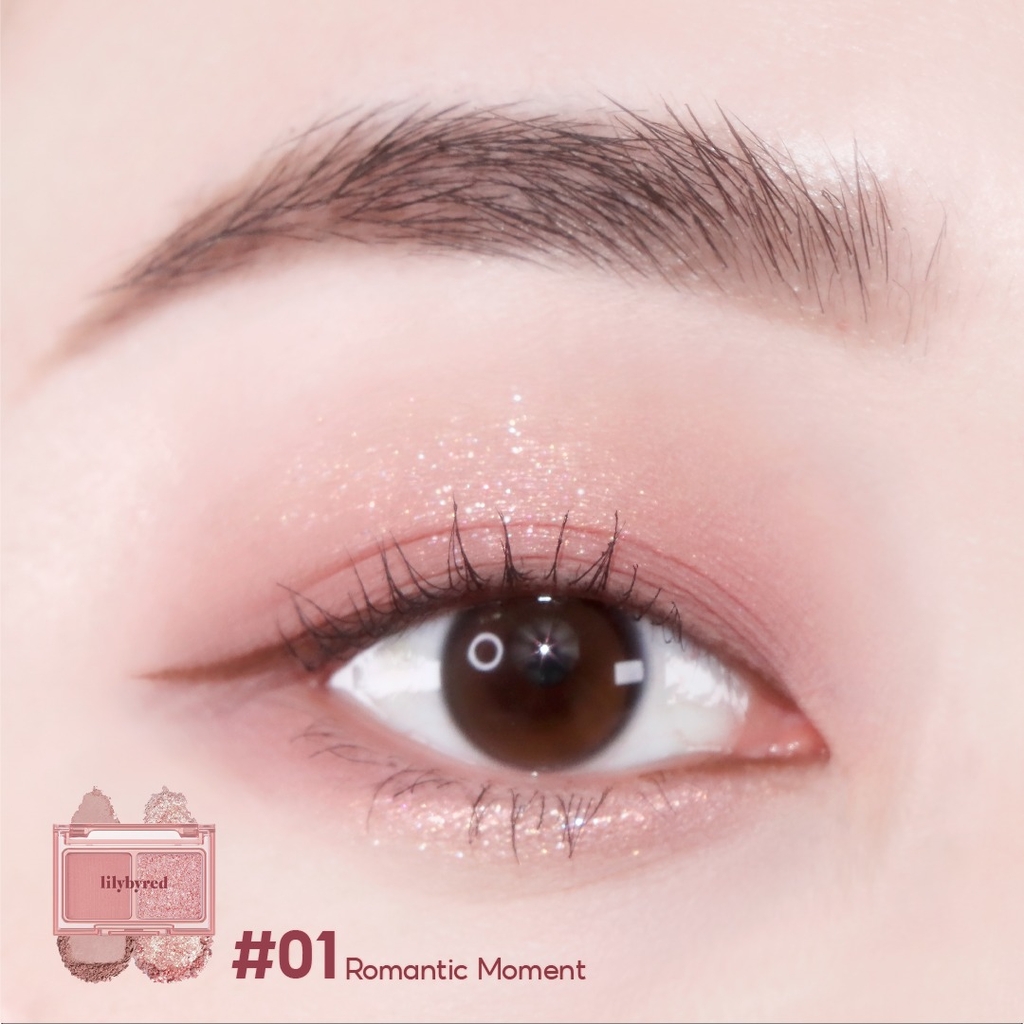 Phấn Mắt 2 Ô Lilybyred Little Bitty Moment Shadow 1.4gr