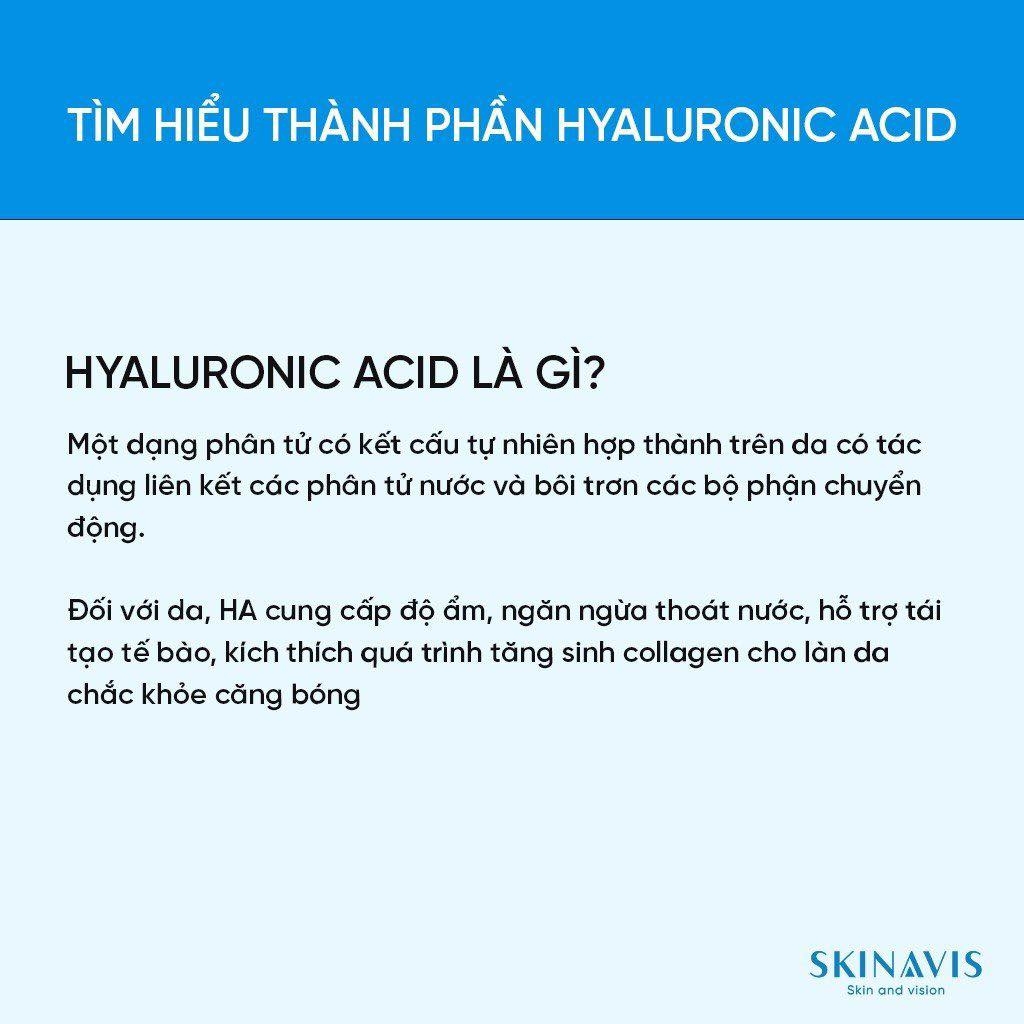 Serum Cấp Ẩm Giảm Căng Rát Da Skinavis Hyaluronic Acid B5 & Niacinamide 30ml