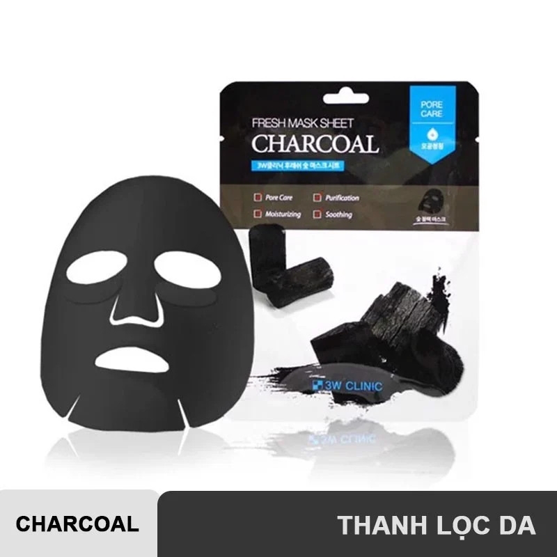 Mặt Nạ Giấy Dưỡng Da 3W CLINIC Fresh Mask Sheet