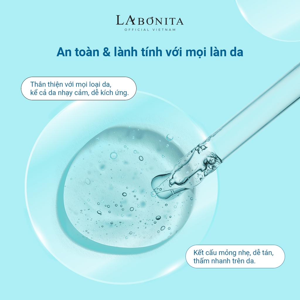 Tinh Chất Dưỡng Ẩm Sáng Da & Tăng Độ Đàn Hồi Da La Bonita Vital Hyaluronic Acid Serum 50ml