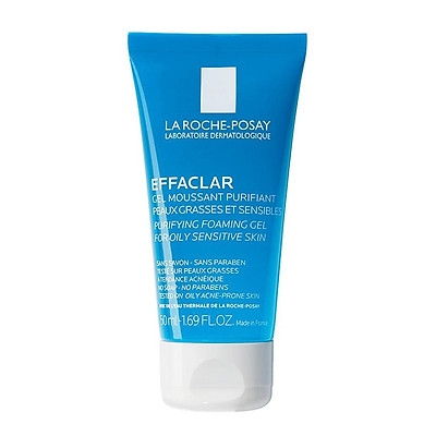 Sữa Rửa Mặt Dạng Gel Cho Da Dầu Mụn La Roche-Posay Effaclar Purifying Foaming Gel For Oily Sensitive Skin 50ml