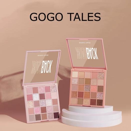 Bảng Phấn Mắt 25 Ô Cho Makeup Cá Nhân Và Chuyên Nghiệp Gogo Tales Crytal Color Charming Eyes 29.5g