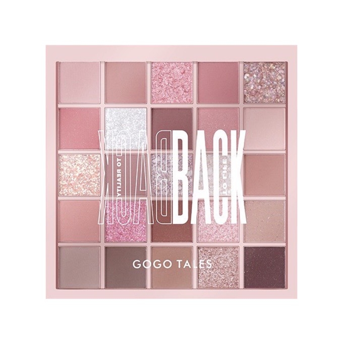 Bảng Phấn Mắt 25 Ô Cho Makeup Cá Nhân Và Chuyên Nghiệp Gogo Tales Crytal Color Charming Eyes 29.5g