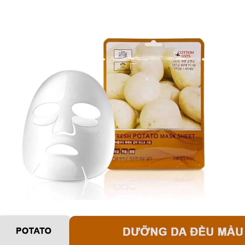 Mặt Nạ Giấy Dưỡng Da 3W CLINIC Fresh Mask Sheet