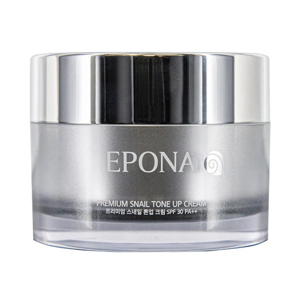 Kem Dưỡng Epona Premium Snail Tone Up Cream SPF 30/ PA++ Sáng Da, Nâng Tông Chiết Xuất Ốc Sên 50ml