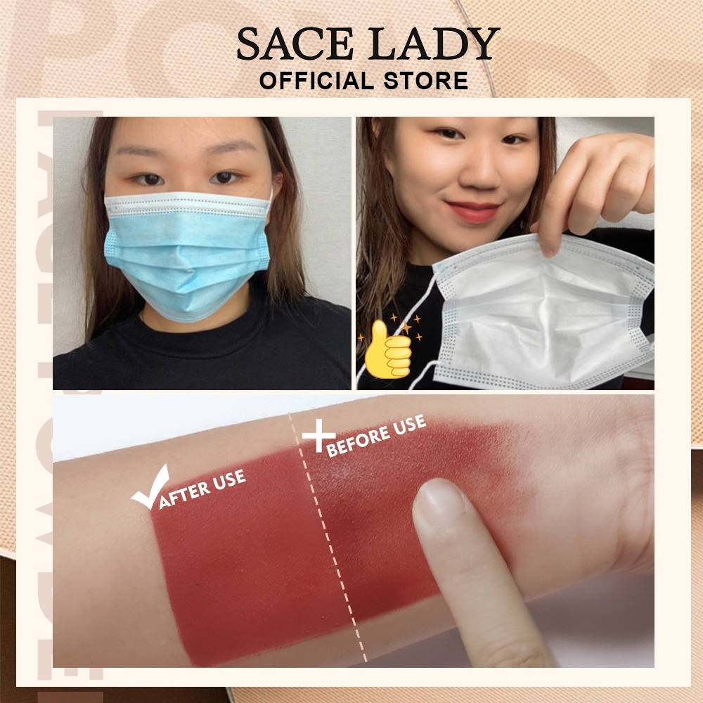Phấn Phủ Kiềm Dầu, Lâu Trôi Dạng nén, Mờ lỗ Chân Lông Sace Lady Pressed Powder 10g