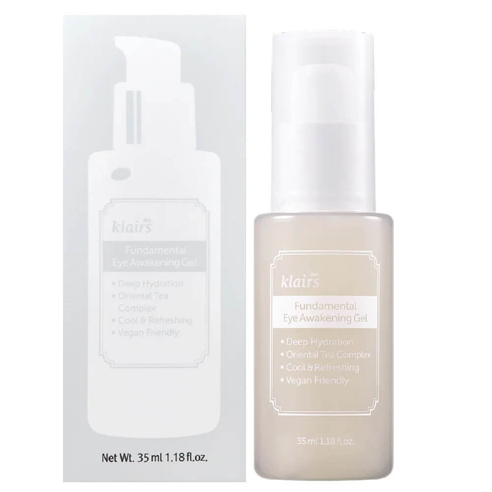 Kem Dưỡng Mắt Dạng Gel Dưỡng Ẩm, Giảm Bọng Mắt, Chống Lão Hóa Klairs Fundamental Eye Awakening Gel 35ml