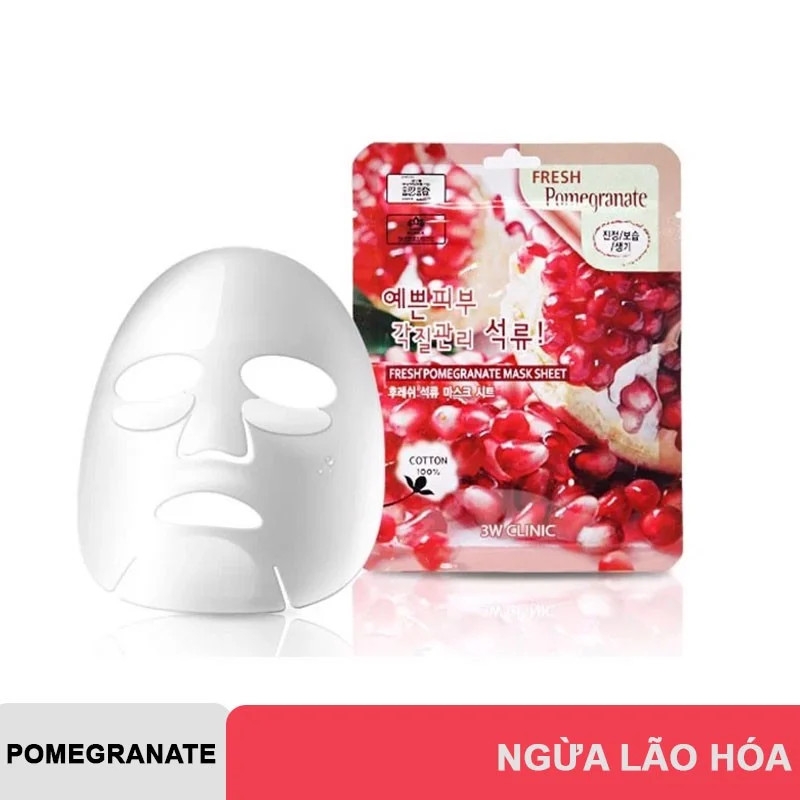 Mặt Nạ Giấy Dưỡng Da 3W CLINIC Fresh Mask Sheet