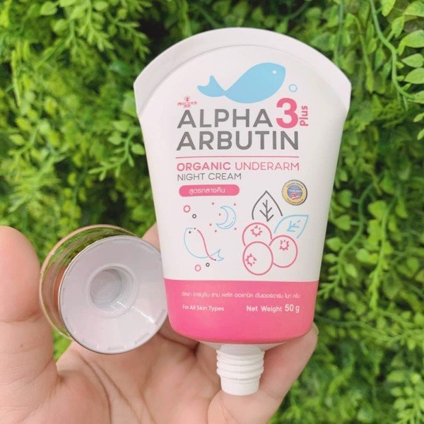 Kem dưỡng nách Alpha Arbutin 3 Plus Organic Underarm Night Cream 50g