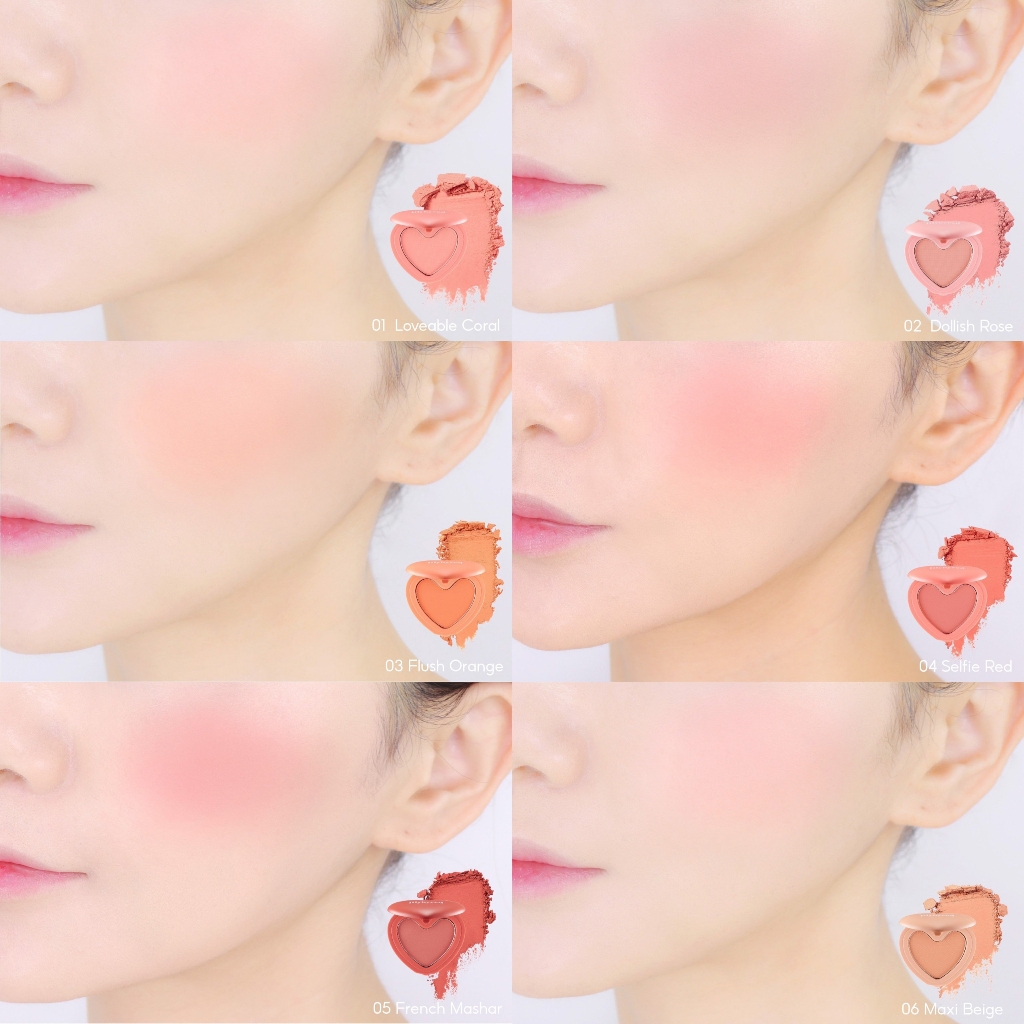 Phấn Má Hồng Xinh Xắn Dạng Phấn Lilybyred Luv Beam Cheek 4.7g