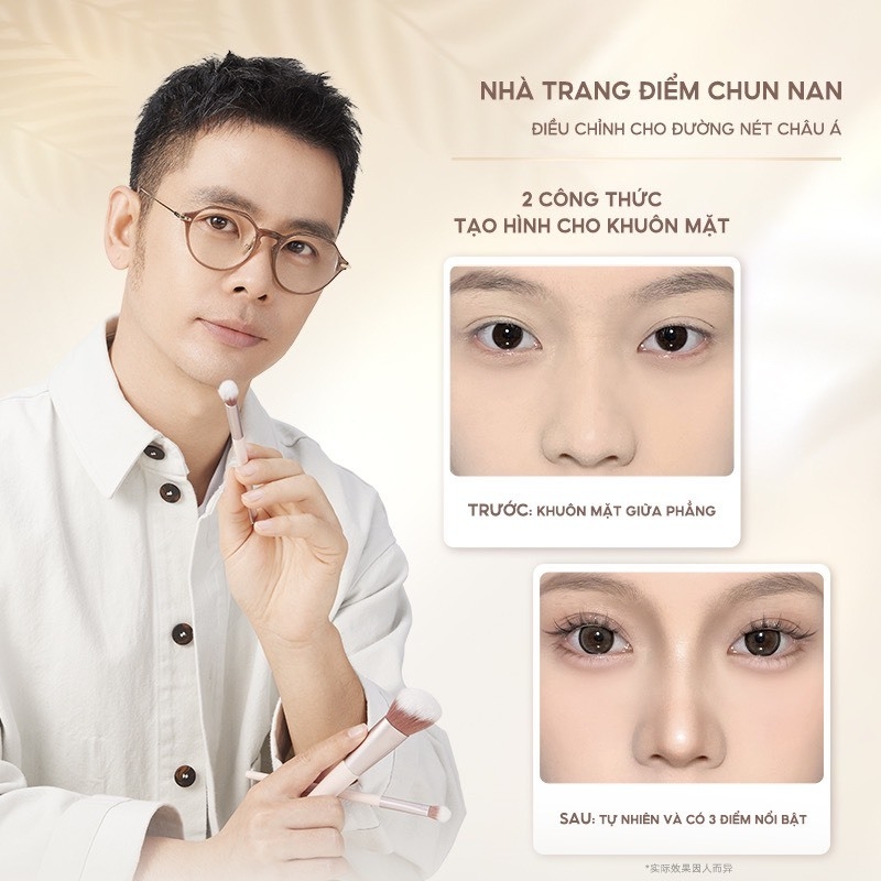 Bảng Phấn Bắt Sáng Và Tạo Khối JudyDoll Highlighter Contour Palette 9g