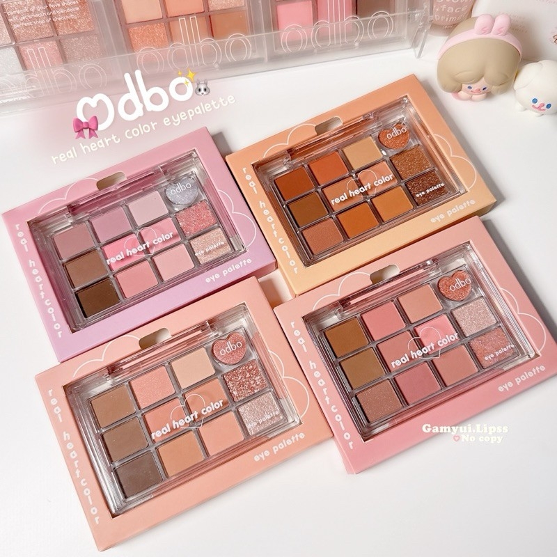 Phấn Mắt 12 Ô Odbo Romantic Eye Palette OD2019 8g