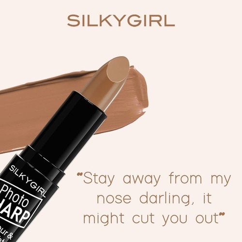 Thỏi Tạo Khối Và Highlight Đa Năng Silkygirl Photo Sharp Contour & Highlight 8g