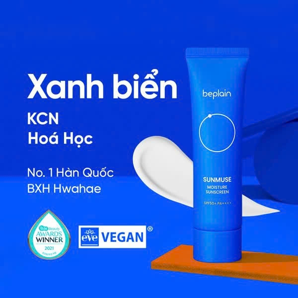 Kem Chống Nắng Beplain Sunmuse Moisture Sunscreen SPF50+ PA++++ 50ml