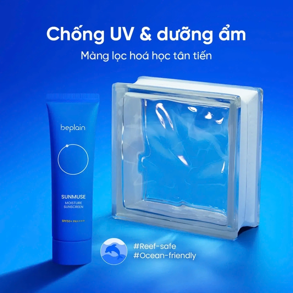 Kem Chống Nắng Beplain Sunmuse Moisture Sunscreen SPF50+ PA++++ 50ml