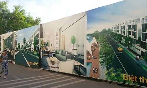 Các yếu tố quan trọng khi làm biển quảng cáo hàng rào cho dự án xây dựng