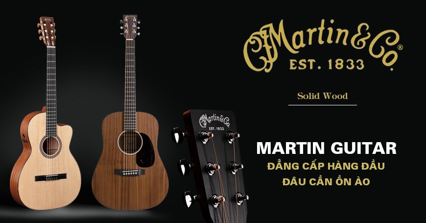 Cách kiểm tra series để biết năm sản xuất của Đàn guitar Martin