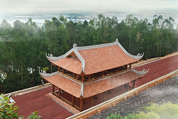 Tam quan chùa Dạm - Di tích lịch sử Quốc gia đặc biệt