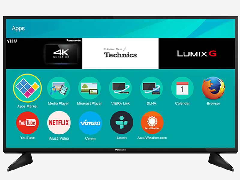 Smart TV Panasonic 4K 55inch 55EX600V