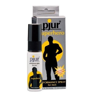 PJUR SUPPER HERO THUỐC XỊT CHỐNG XUẤT TINH SỚM CỦA ĐỨC