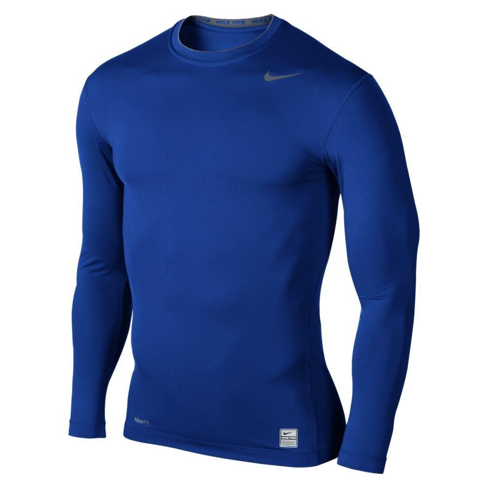 Áo lót dài tay Body giữ nhiệt Nike màu Xanh cô ban