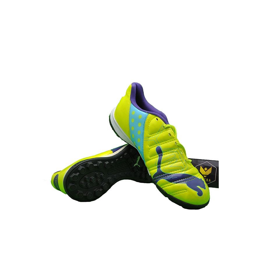 Giáy bóng đá Puma xanh chuối