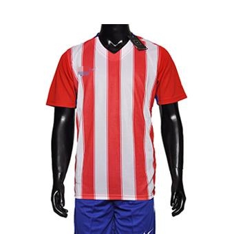 Áo bóng đá không logo Atlentico trắng đỏ 2016
