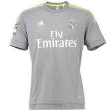 Quần áo bóng đá Real xám 2015