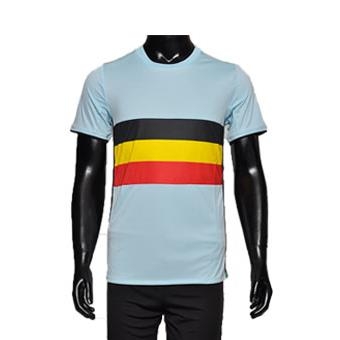 Áo bóng đá không logo Bỉ xanh Euro 2016 ( SLIM FIT)