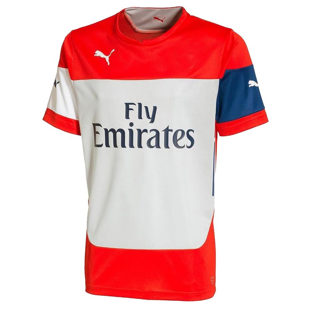 ÁO BÓNG ĐÁ KHÔNG LOGO PUMA ĐỎ 1