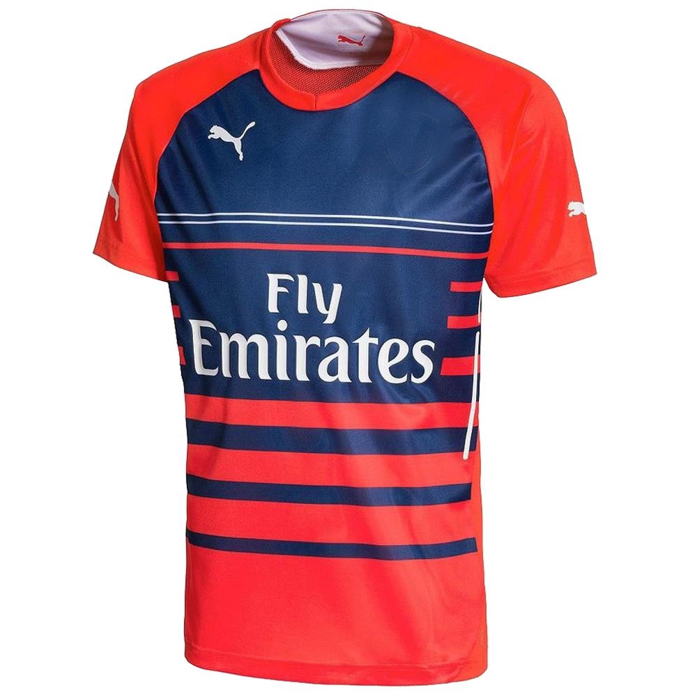 ÁO BÓNG ĐÁ KHÔNG LOGO PUMA ĐỎ 2