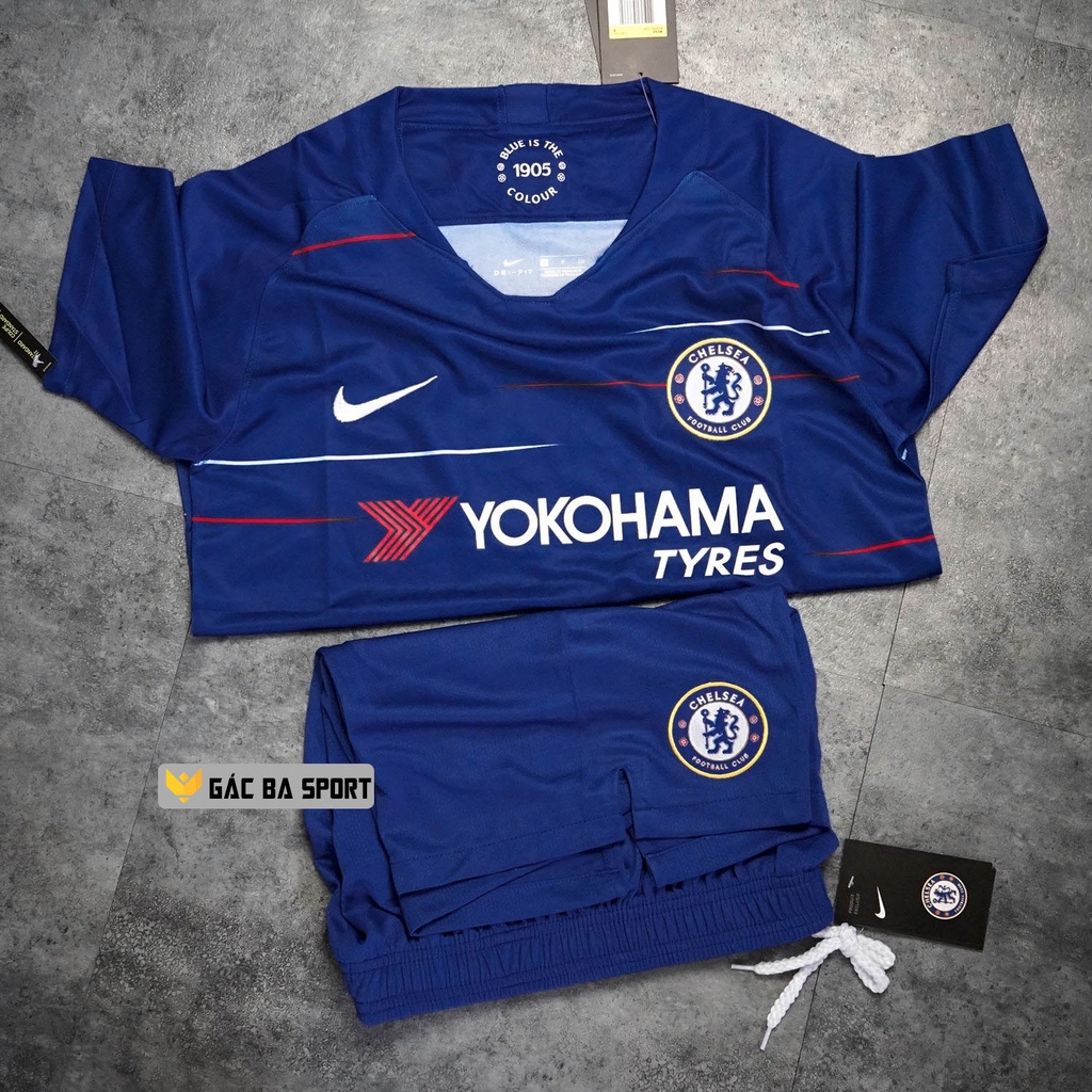 Quần áo bóng đá Chelsea sân nhà 2018/19
