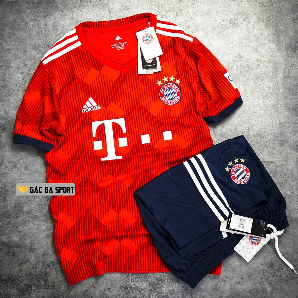 Quần áo bóng đá Bayern Munich sân nhà 2018/19