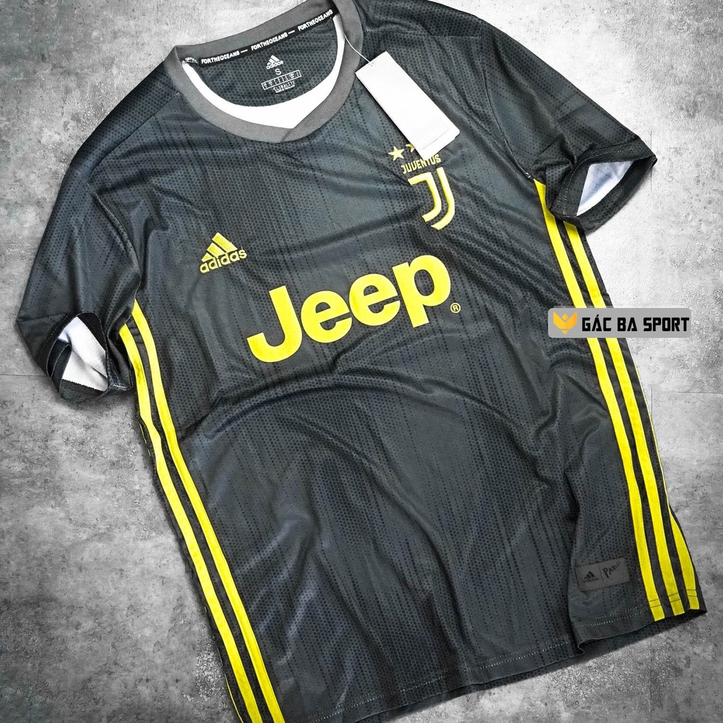 Quần áo bóng đá Juventus sân khách 2018/19 đen
