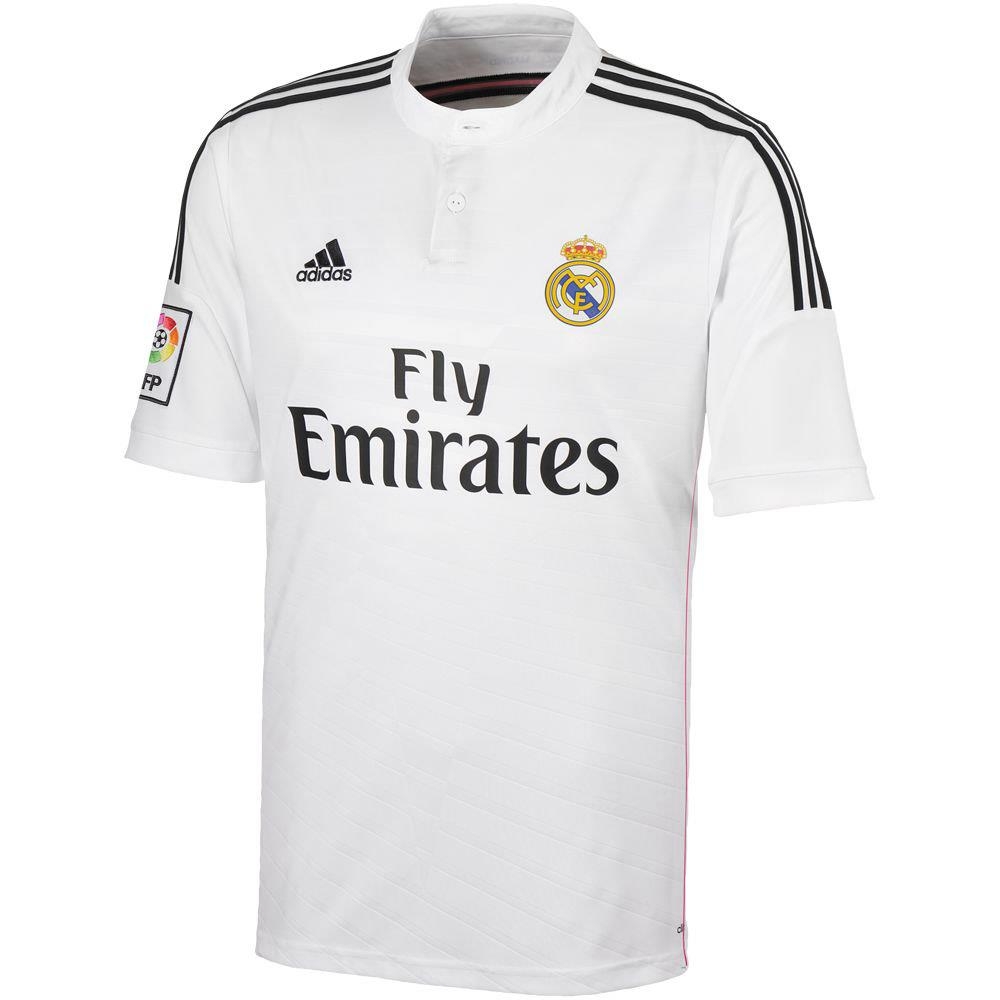 Quần áo bóng đá Real Madrid trắng mùa giải 2014/15
