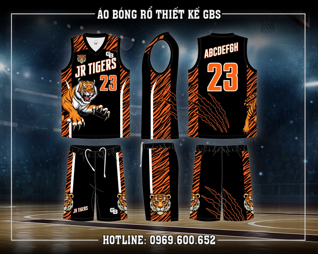 Quần áo bóng rổ Thiết kế GacBa 134
