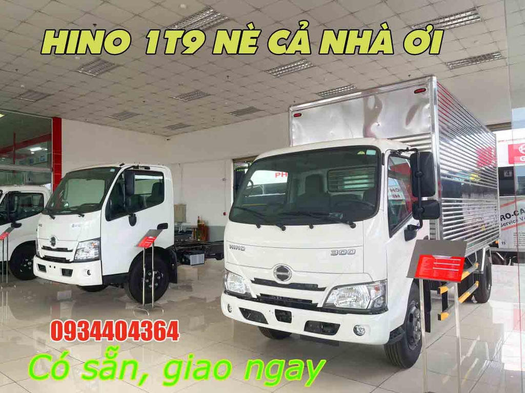 Xe tải Hino 1.9 tấn bao nhiêu tiền? Hino 1 tấn 9 XZU650L đang có khuyến mãi 20 triệu phải không?