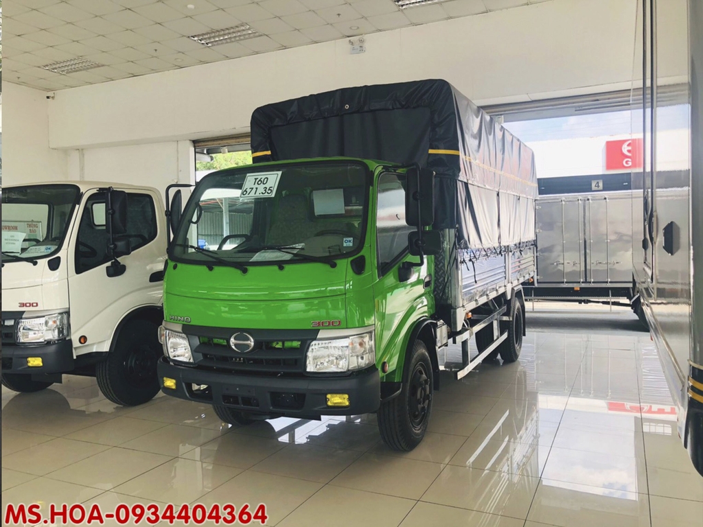 Giá xe tải Hino dutro nhập khẩu 3T5 thùng dài 5m7 siêu rẻ