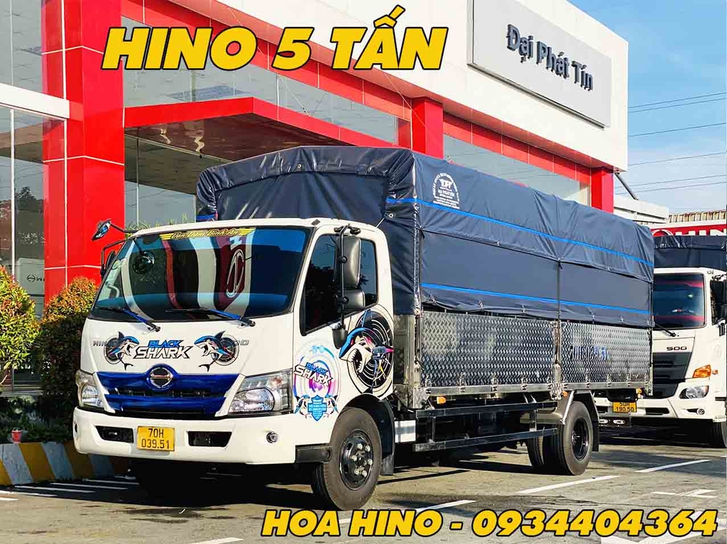 Hino 5 Tấn Mới Nhất – Thông tin giá xe Hino 5 tấn giảm, mua xe được tặng trước bạ có đúng không?