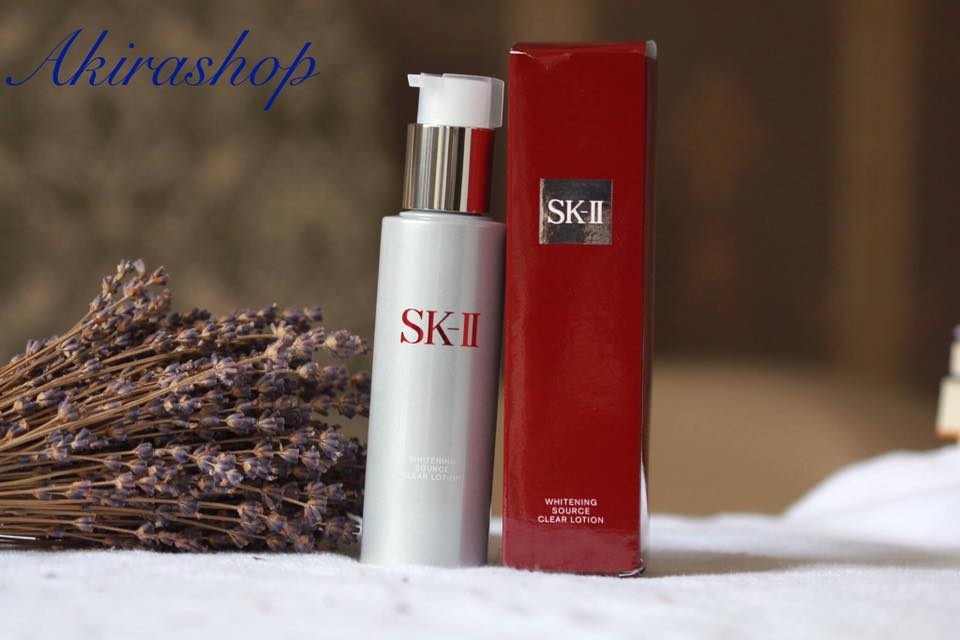 Nước hoa hồng dưỡng trắng Whitening source clear lotion SK-II