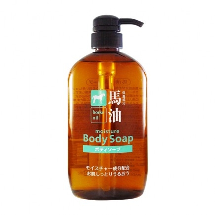 Sữa tắm chiết xuất từ mỡ ngựa horse oil body soap KUMANO 500ml