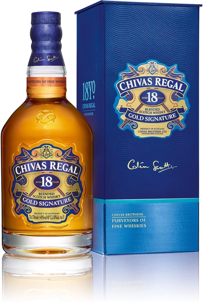 Rượu Chivas Regal 18 năm Gold Signature Blended Scotch Whisky