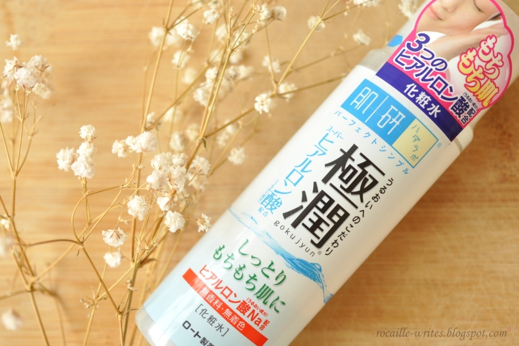 Nước hoa hồng dưỡng ẩm Hada Labo Hada Labo Gokujyun Super Hyaluronic Acid Lotion của Rohto Nhật nội địa 170ml