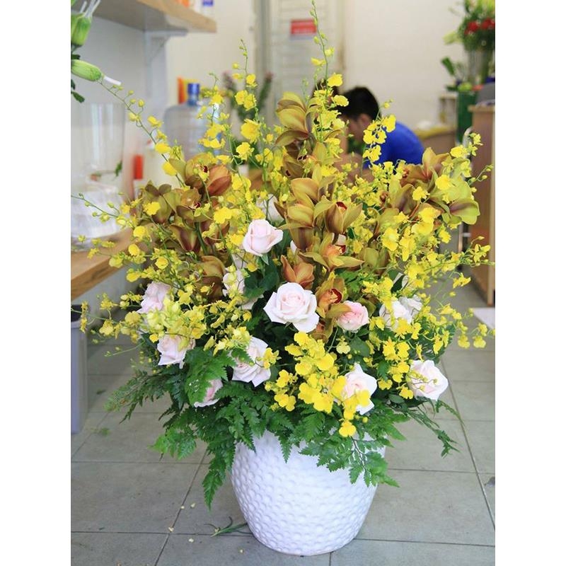 Hoa sinh nhật đẹp DHCM33