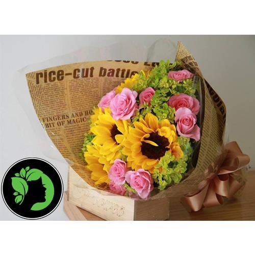 Hoa bó giá rẻ DHB40