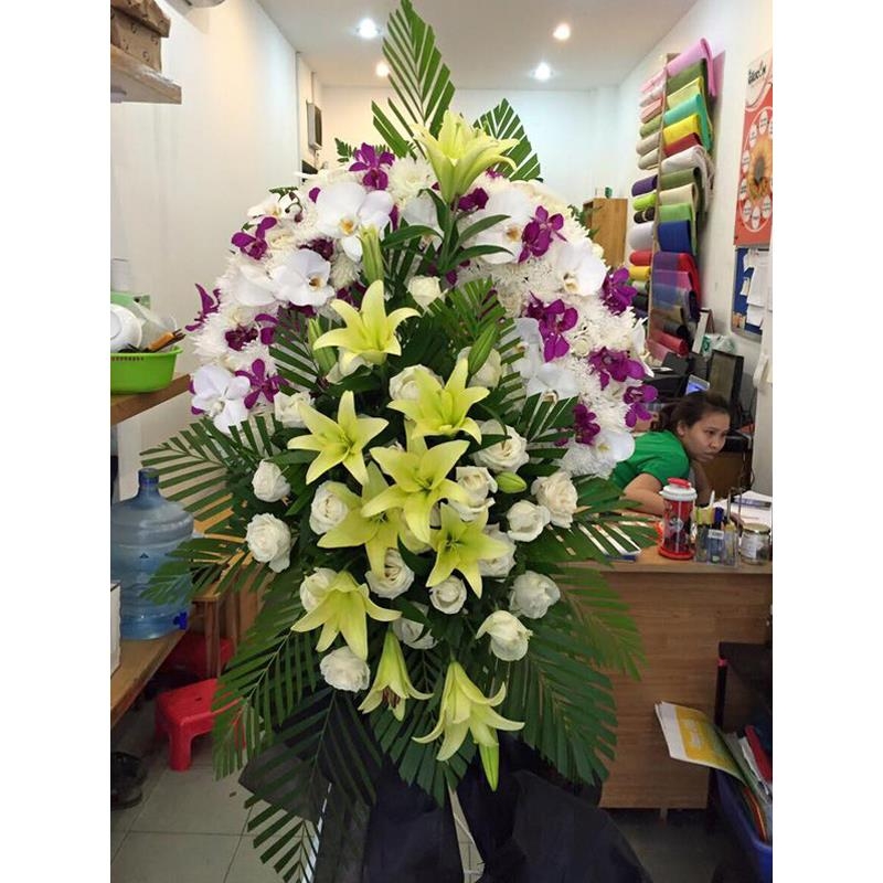 Hoa viếng đám tang DHCB21