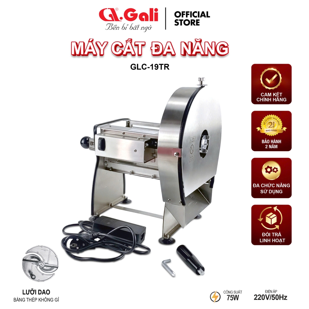 Máy cắt trái cây,rau củ GLC-19TR / Bảo hành 2 năm