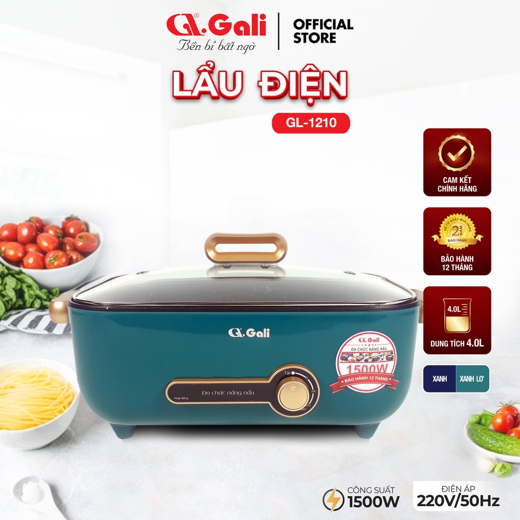 Lẩu điện 1210 - 4 Lít - Bảo hành 1 năm