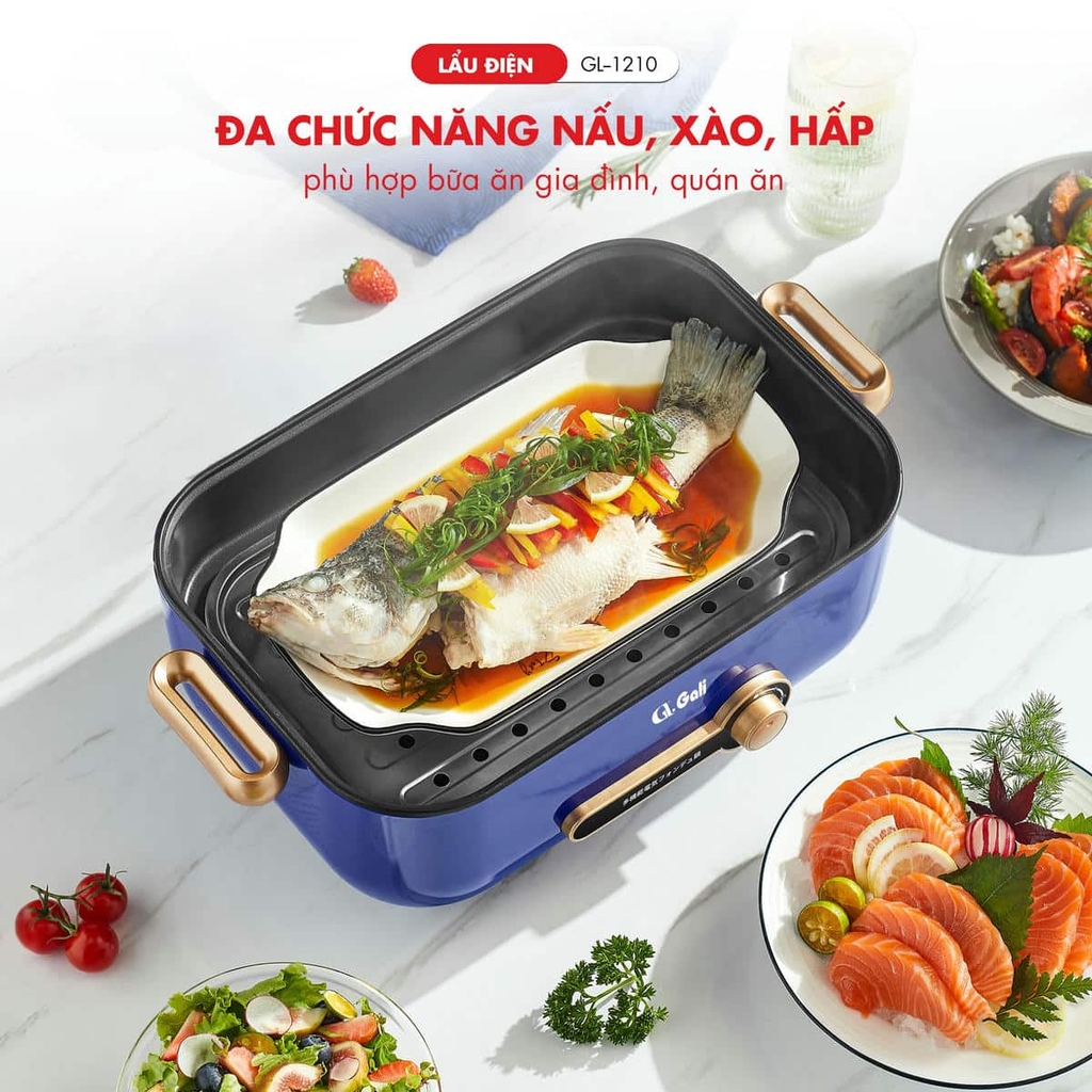 Lẩu điện 1210 - 4 Lít - Bảo hành 1 năm