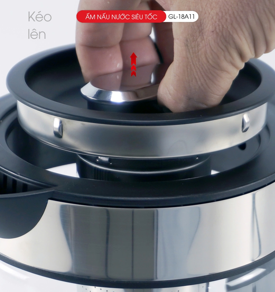 Ấm siêu tốc 18A11 - 1.7 Lít - Bảo Hành 2 năm